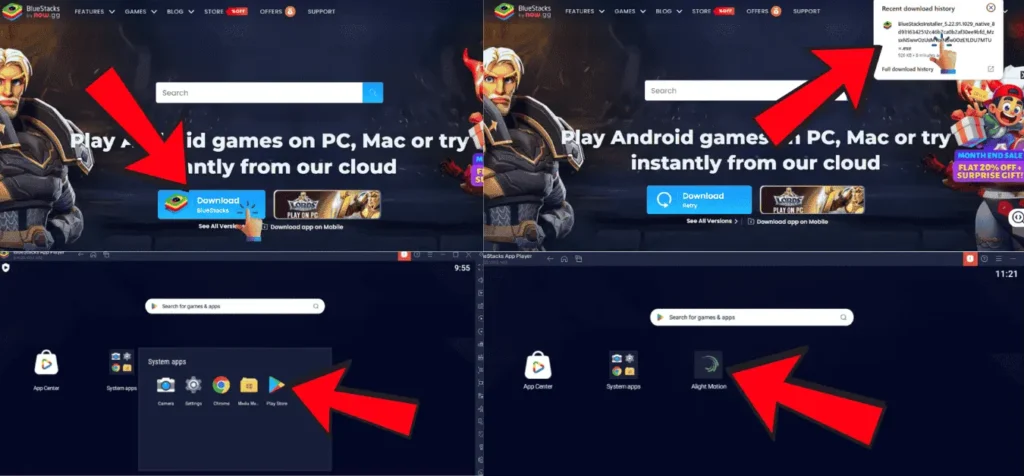 blue stack for Teen patti land pc